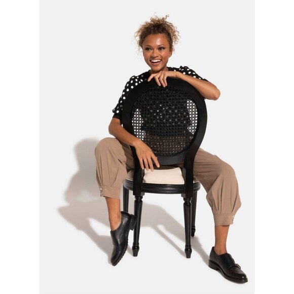 The Office of Angela Scott Mr. York Black Double Monkstrap Leather Oxford Shoe - Picture 13 of 13